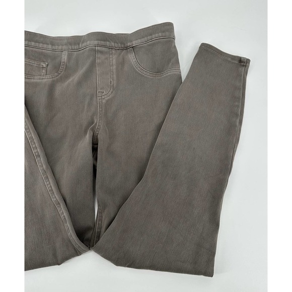 SPANX Jean-ish Ankle pull on Leggings size M Earthy Taupe - Picture 5 of 9